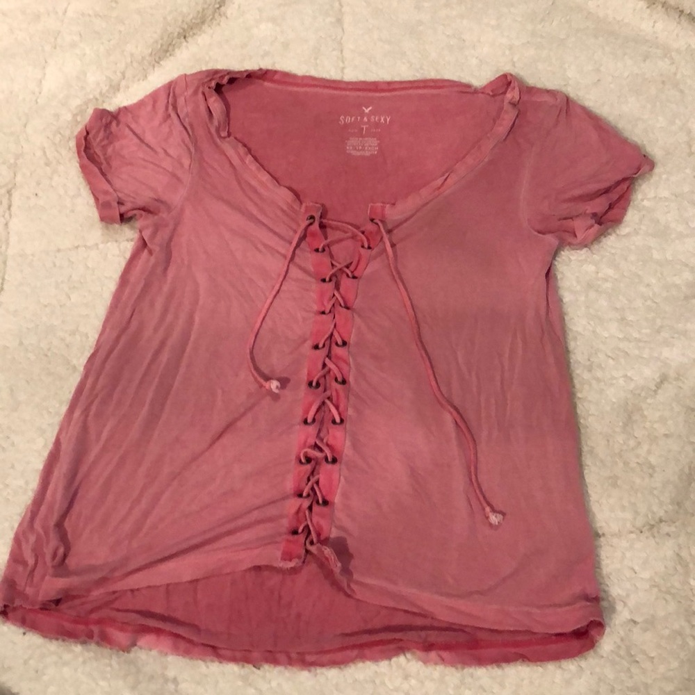 Pink t-shirt
